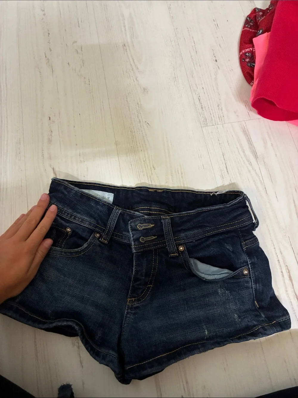 Dark Wash Denim Shorts - Classic Indigo